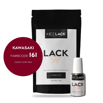 Kiezlack Motorradlack Lackstift Kawasaki 145 CANDY WINE RED