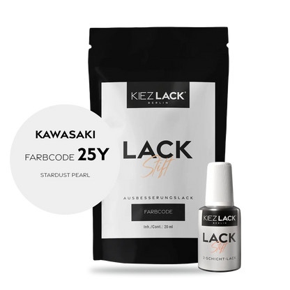 Kiezlack Motorradlack Lackstift Kawasaki 179 STARDUST PEARL