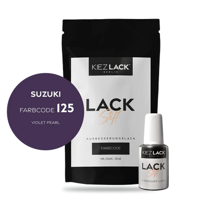 Kiezlack Motorradlack Lackstift Suzuki 125 VIOLET PEARL