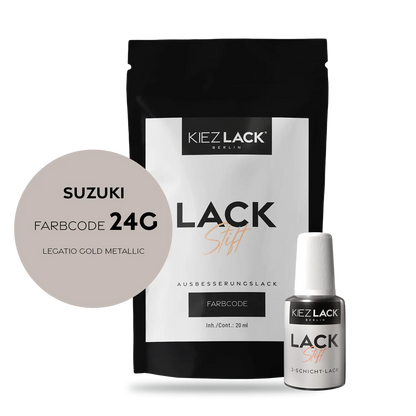 Kiezlack Motorradlack Lackstift Suzuki 164 LEGATIO GOLD METALLIC