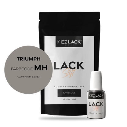 Kiezlack Motorradlack Lackstift Triumph 131 ALUMINIUM SILVER
