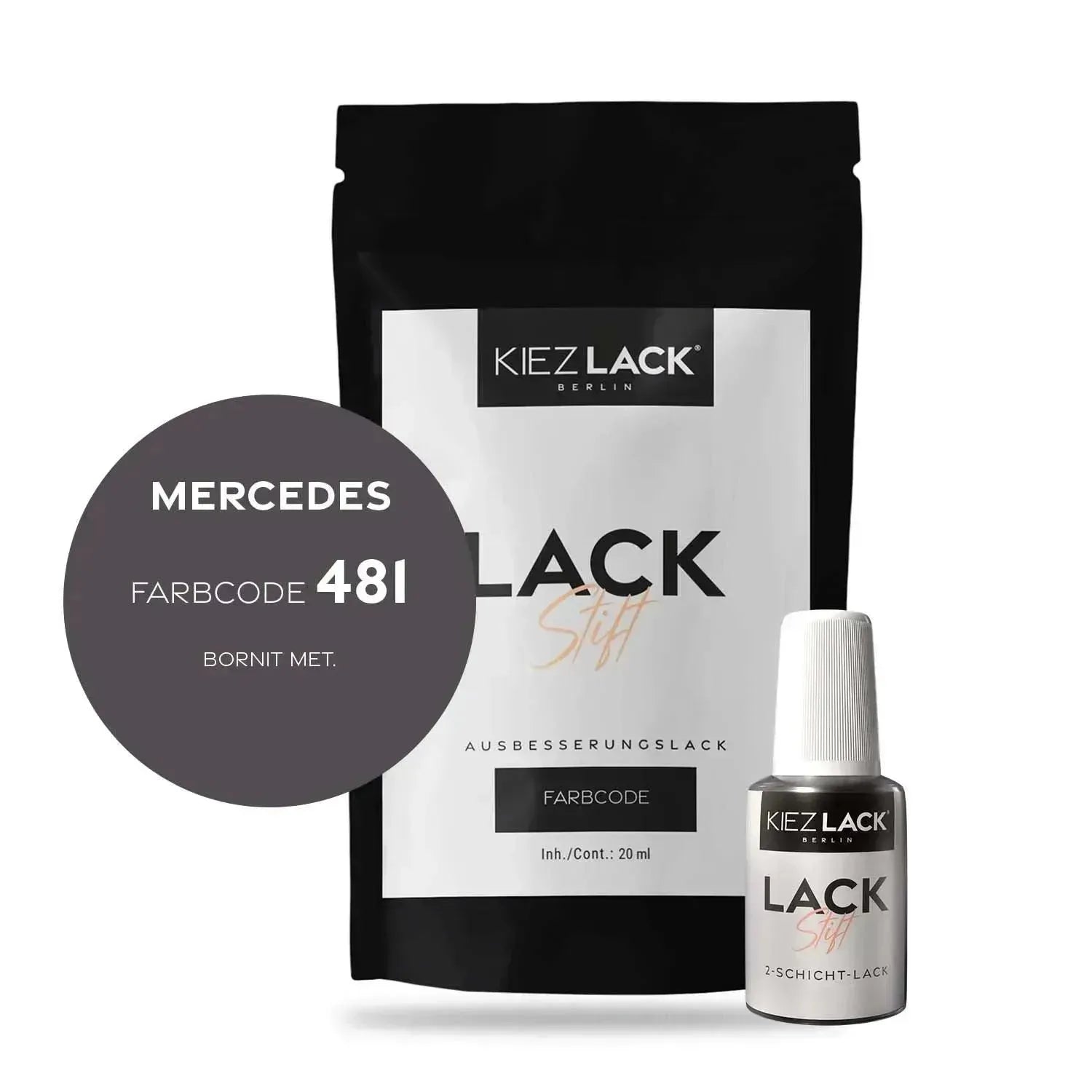 Autolack Lackstift MERCEDES 481 BORNIT MET. - Kiezlack