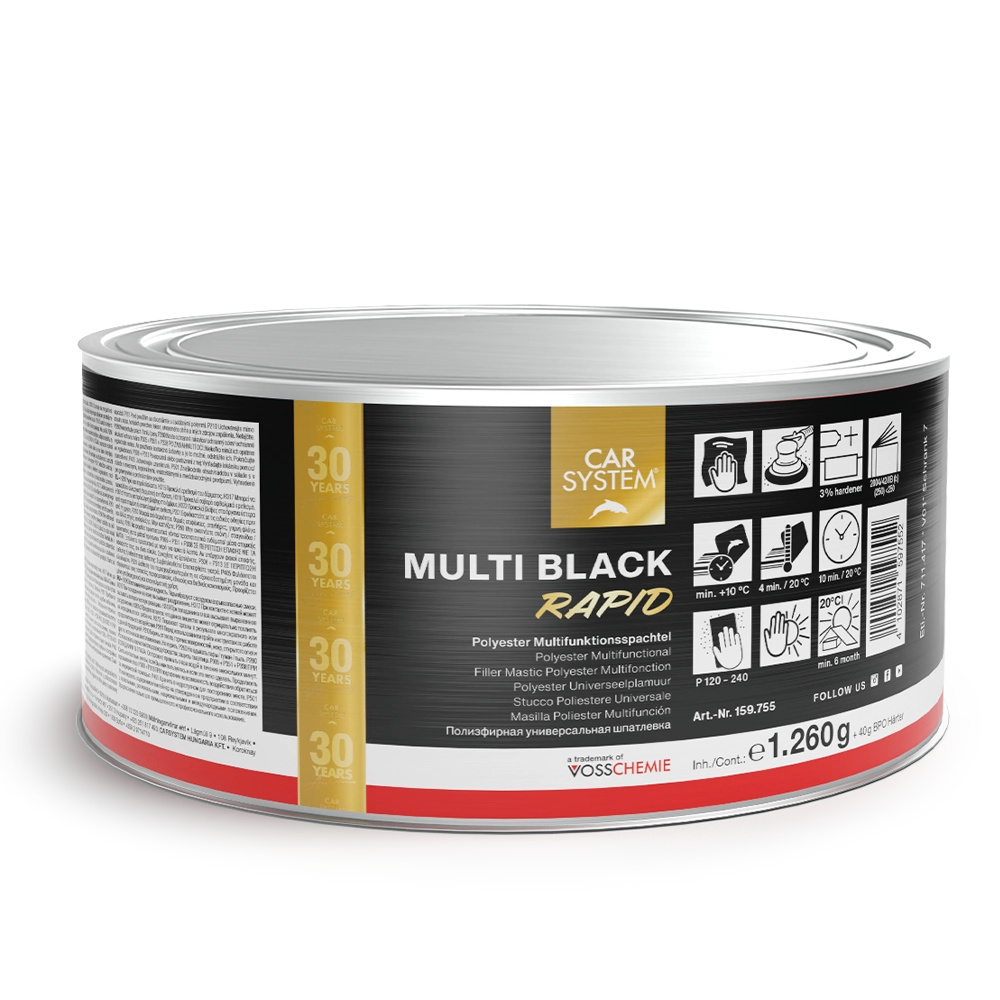 Kiezlack Multi Black RAPID