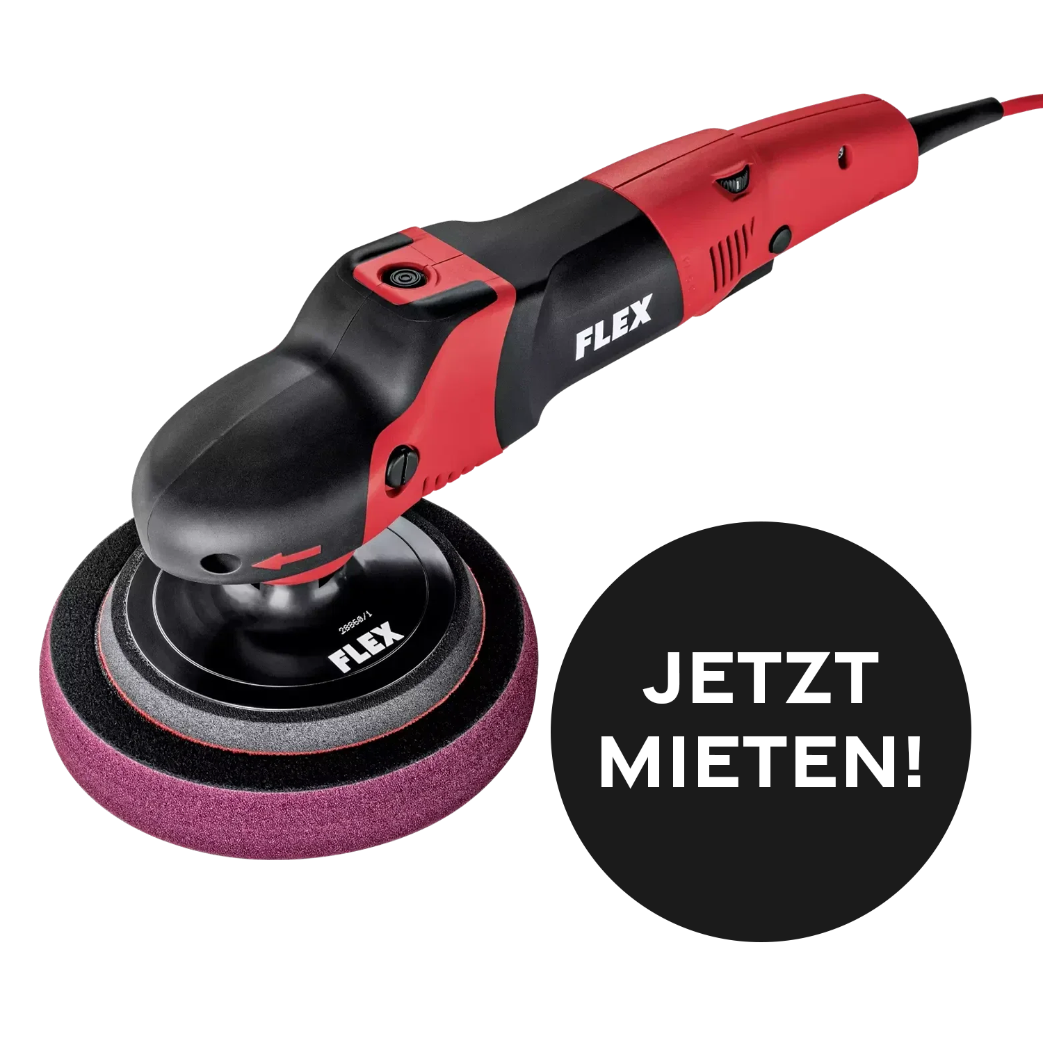 Kiezlack MIETGERÄT Flex PE 14-1 180 – High-Torque Polierer