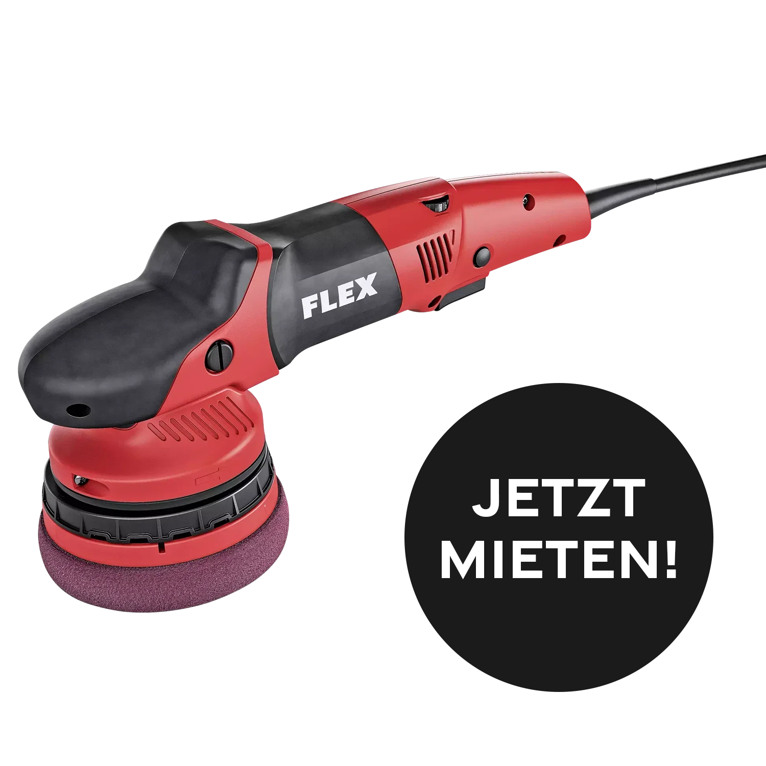 Kiezlack MIETGERÄT Flex XCE 10-8 125 – Exzenterpolierer mit Zwangsrotation