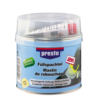 Presto 2K Füllspachtel Styrolfrei 250g