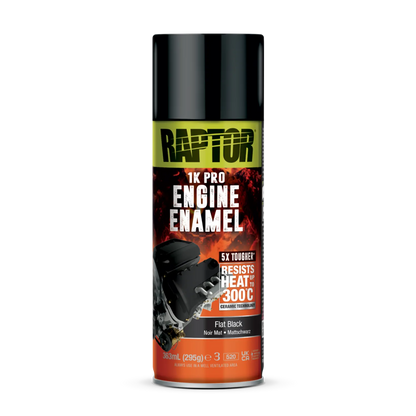 RAPTOR 1K Pro Motorlack Spray hitzebeständig bis 300 °C FARBWAHL