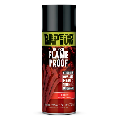 RAPTOR 1K Flame Proof Spraydose hitzefester Auspufflack bis 1000°C FARBWAHL