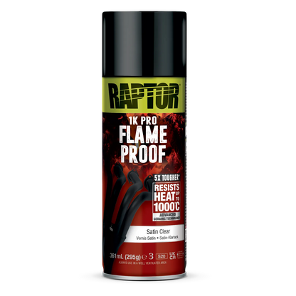 RAPTOR 1K Flame Proof Spraydose hitzefester Auspufflack bis 1000°C FARBWAHL