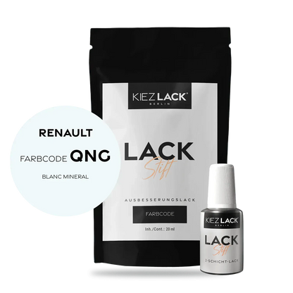 Autolack Lackstift Renault QNG BLANC MINERAL - Kiezlack