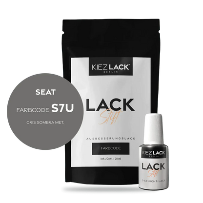 Autolack Lackstift Seat S7U GRIS SOMBRA MET. - Kiezlack