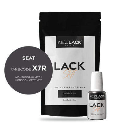 Autolack Lackstift Seat X7R MONSUNGRAU MET. - Kiezlack