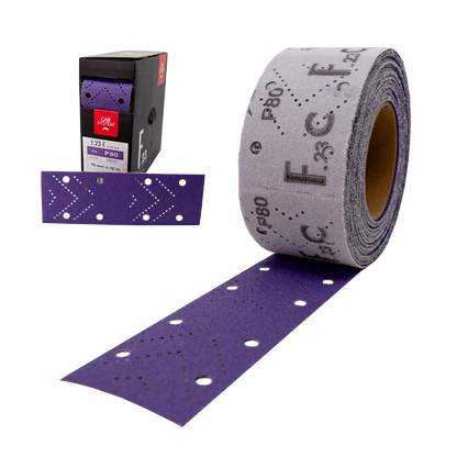 Kiezlack Carsystem SANDING STRIPS F.23 CERAMIC Folienschleifmittel Rolle 70 mm x 12 m