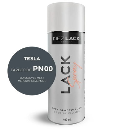 Autolack Spraydose TESLA PN00 QUICKSILVER MET. Lackspray - Kiezlack