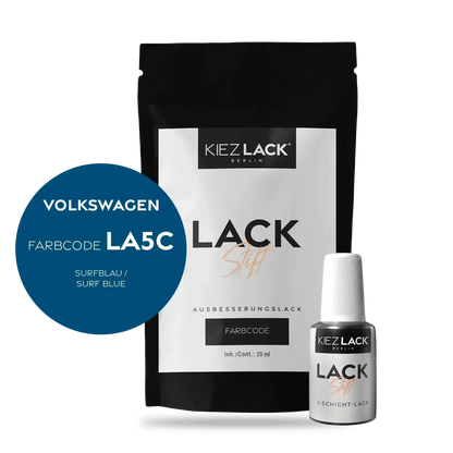 Autolack Lackstift Volkswagen LA5C SURFBLAU - Kiezlack