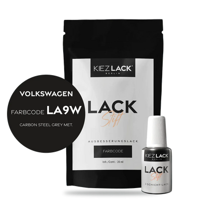 Autolack Lackstift Volkswagen LA9W CARBON STEEL GREY MET. - Kiezlack