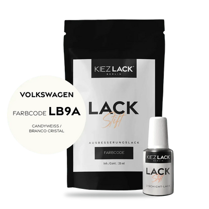 Autolack Lackstift Volkswagen LB9A CANDYWEISS - Kiezlack