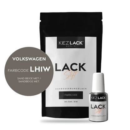 Autolack Lackstift Volkswagen LH1W SAND BEIGE MET. - Kiezlack