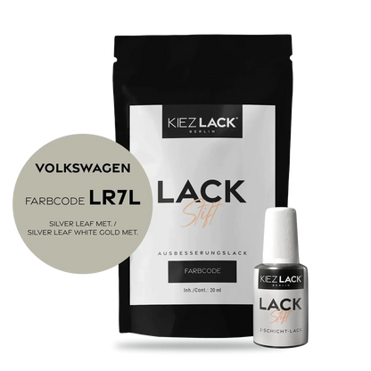 Autolack Lackstift Volkswagen LR7L SILVER LEAF MET. - Kiezlack