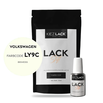 Autolack Lackstift Volkswagen LY9C IBISWEISS - Kiezlack