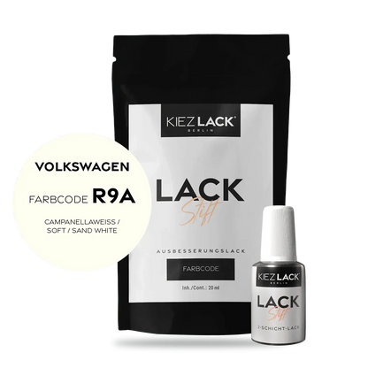 Autolack Lackstift Volkswagen R9A CAMPANELLAWEISS - Kiezlack