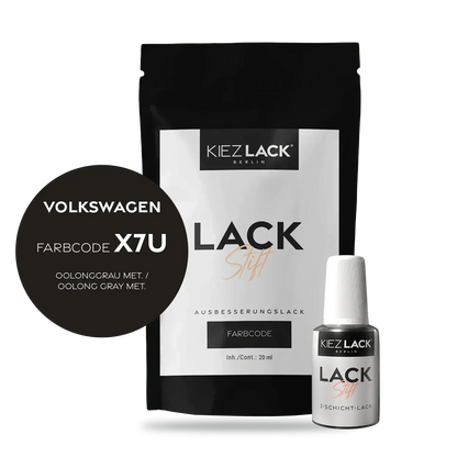 Autolack Lackstift Volkswagen X7U OOLONGGRAU MET. - Kiezlack