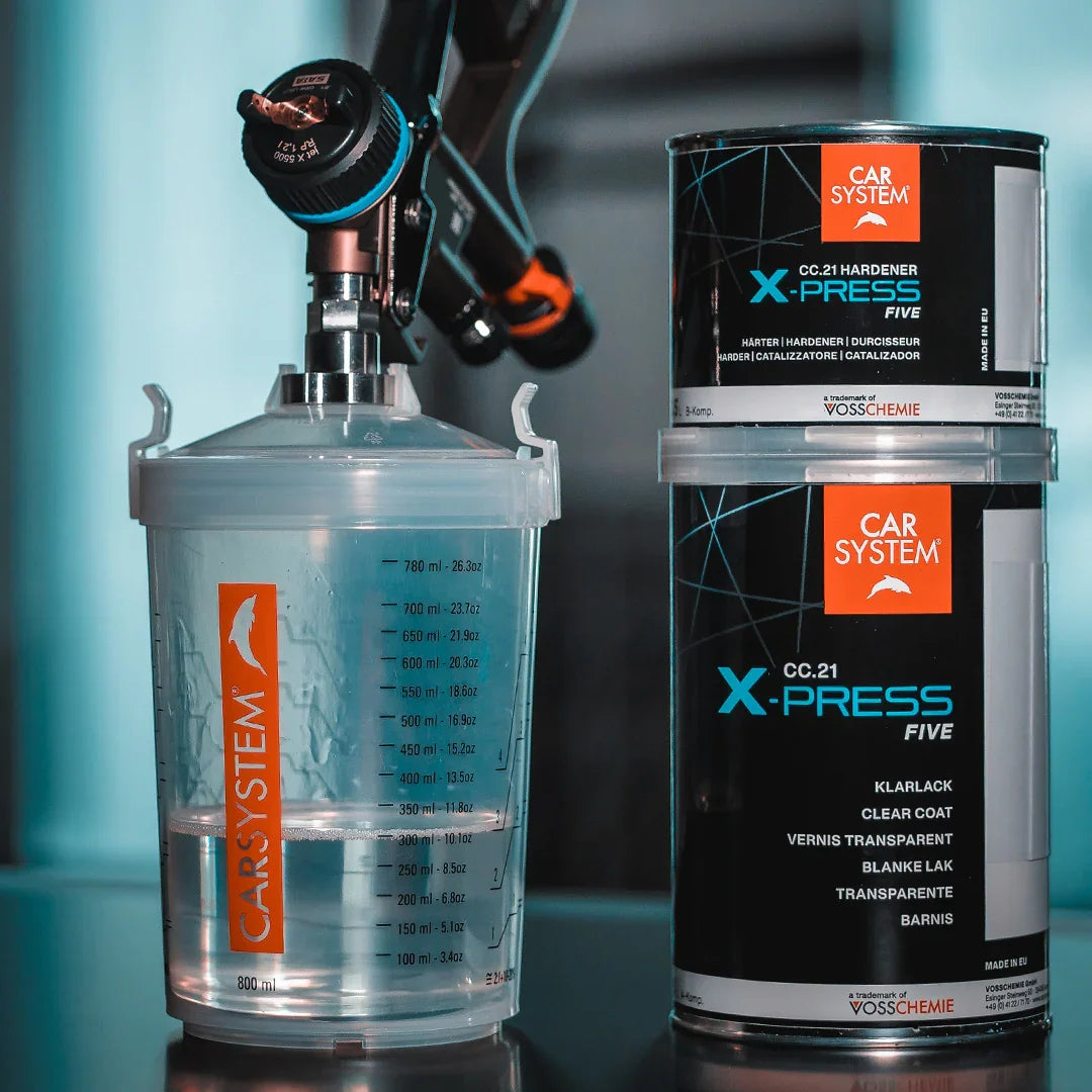 Kiezlack Carsystem CC.21 X‑press FIVE 2K Klarlack – 1,5 L oder 7,5 L Set (inkl. Härter)