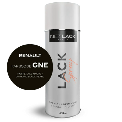 Autolack Spraydose Renault GNE NOIR ETOILE NACRE - Kiezlack