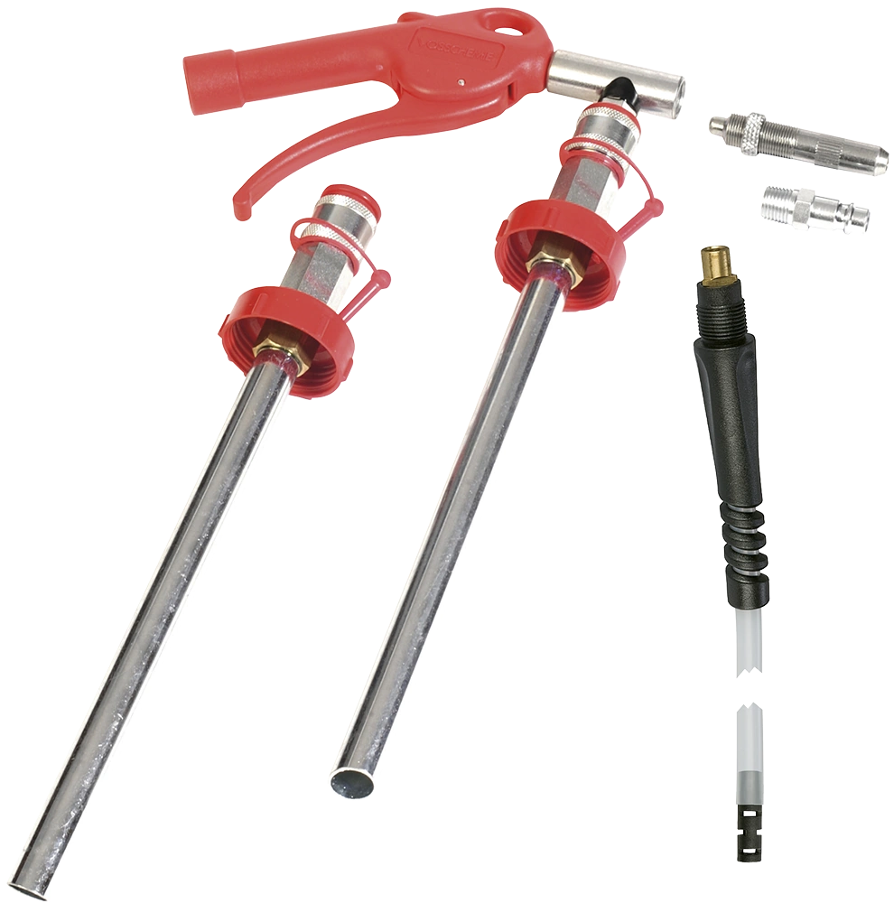 Carsystem Pistole inkl. 2 Steigrohre + Hohlraumschlauch KS-Dual Gun UBS Unterbodenschutz und Karosserieschutz Pistole