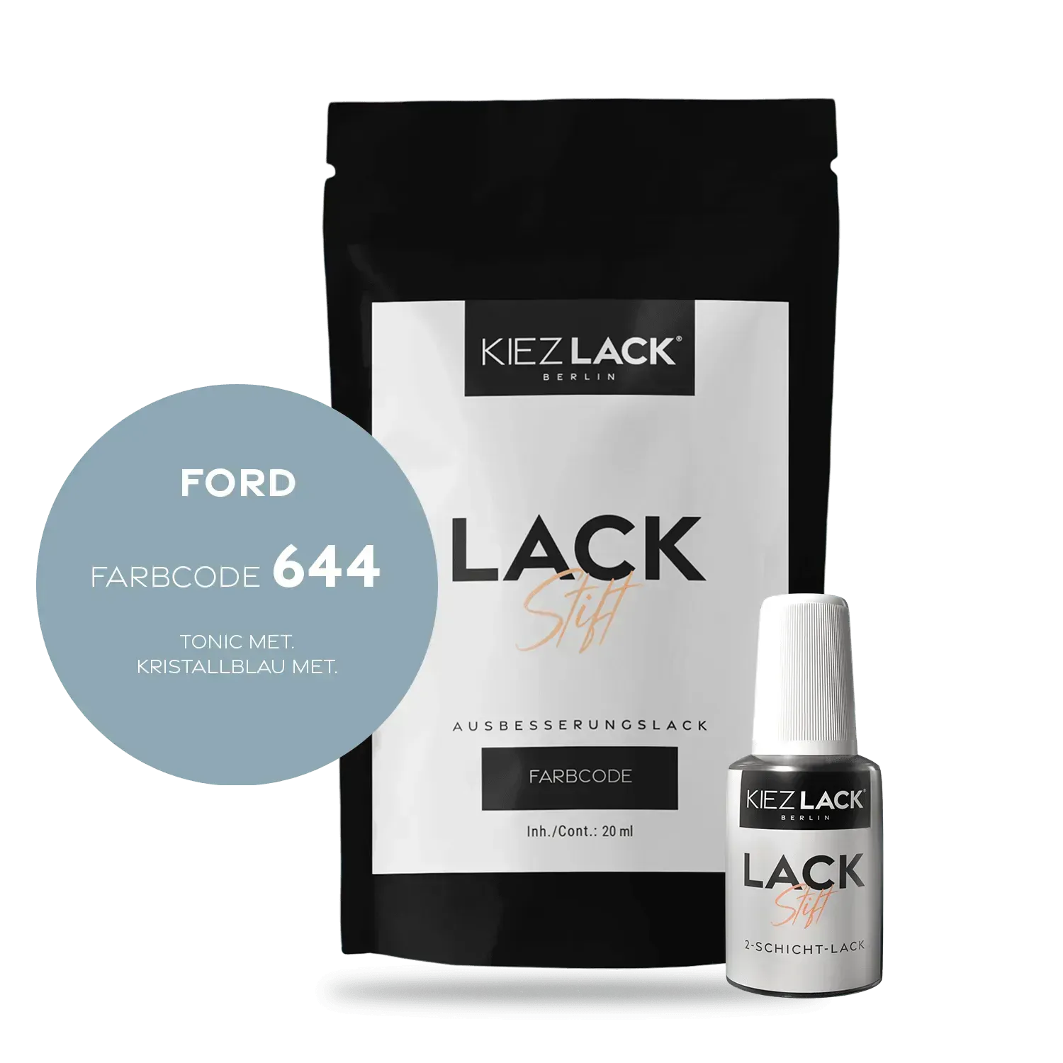 Autolack Lackstift FORD 644 TONIC MET. - Kiezlack