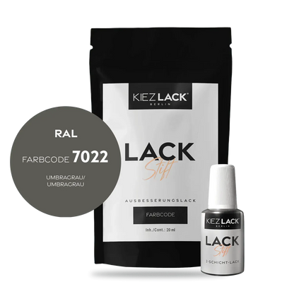 Autolack Lackstift RAL 7022 UMBRAGRAU - Kiezlack