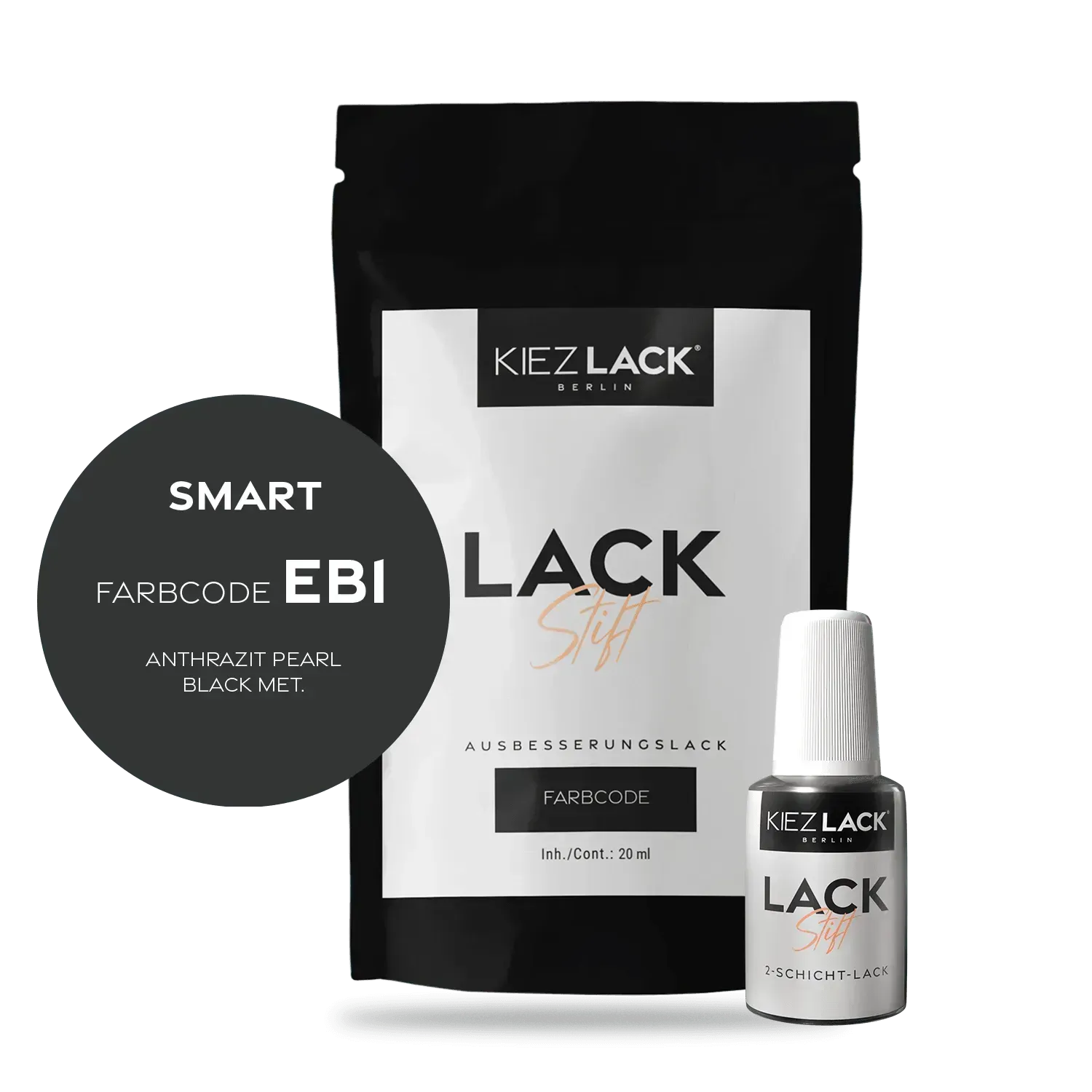 Autolack Lackstift SMART EB1 ANTHRAZIT PEARL - Kiezlack