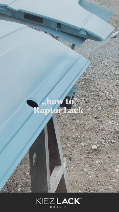 RAPTOR Liner Flaschen-Kit RAL-Farben Violett