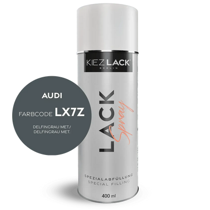 Autolack Spraydose AUDI LX7Z DELFINGRAU Metallic Lackspray - Kiezlack