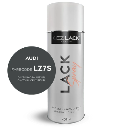 Autolack Spraydose AUDI LZ7S DAYTONAGRAU Pearl Lackspray - Kiezlack